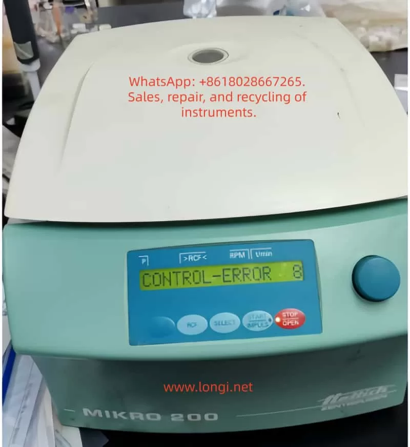 CONTROL-ERROR 8 FUALT OF MIKRO 200
