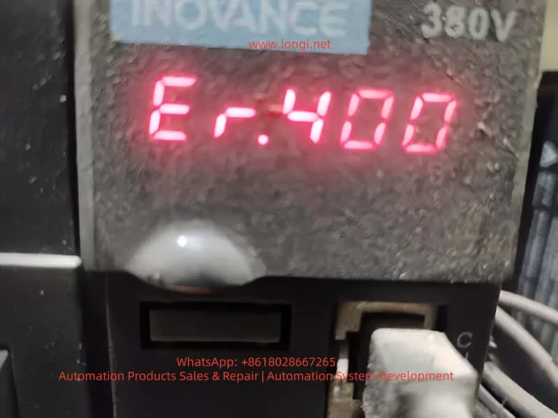 ER.400 fault