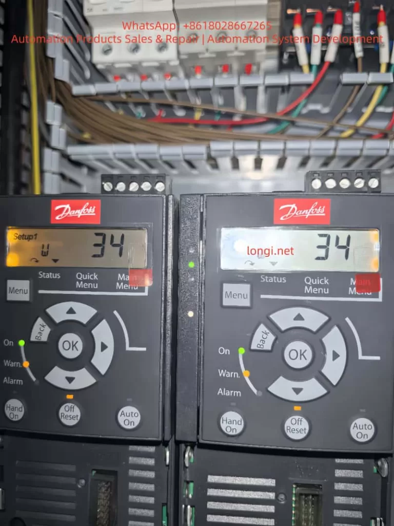 W 34 fault FC-360 inverter