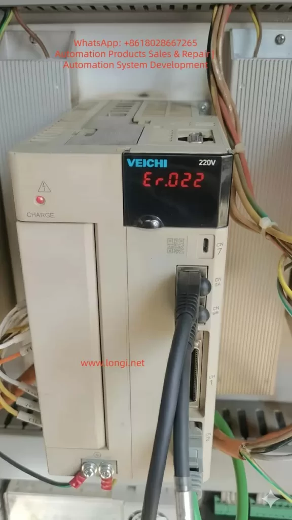 Er.022 Fault of SD700 drives