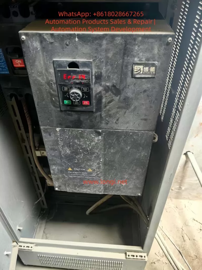 Err14 fault of BT500 VFD