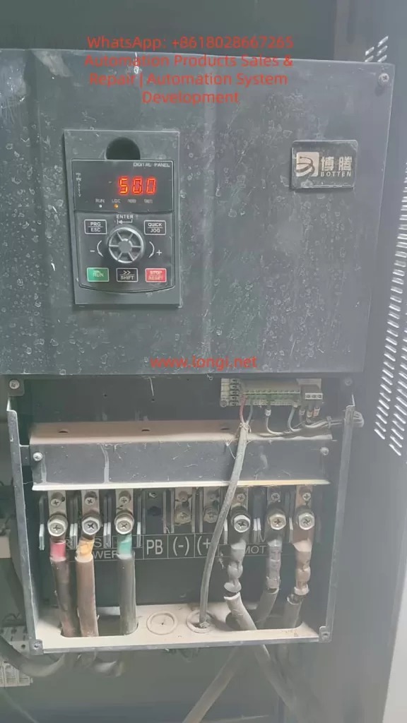 BT500 VFD displays normally