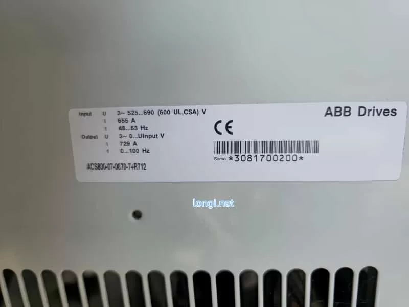 ACS800-07-0870-7+R12