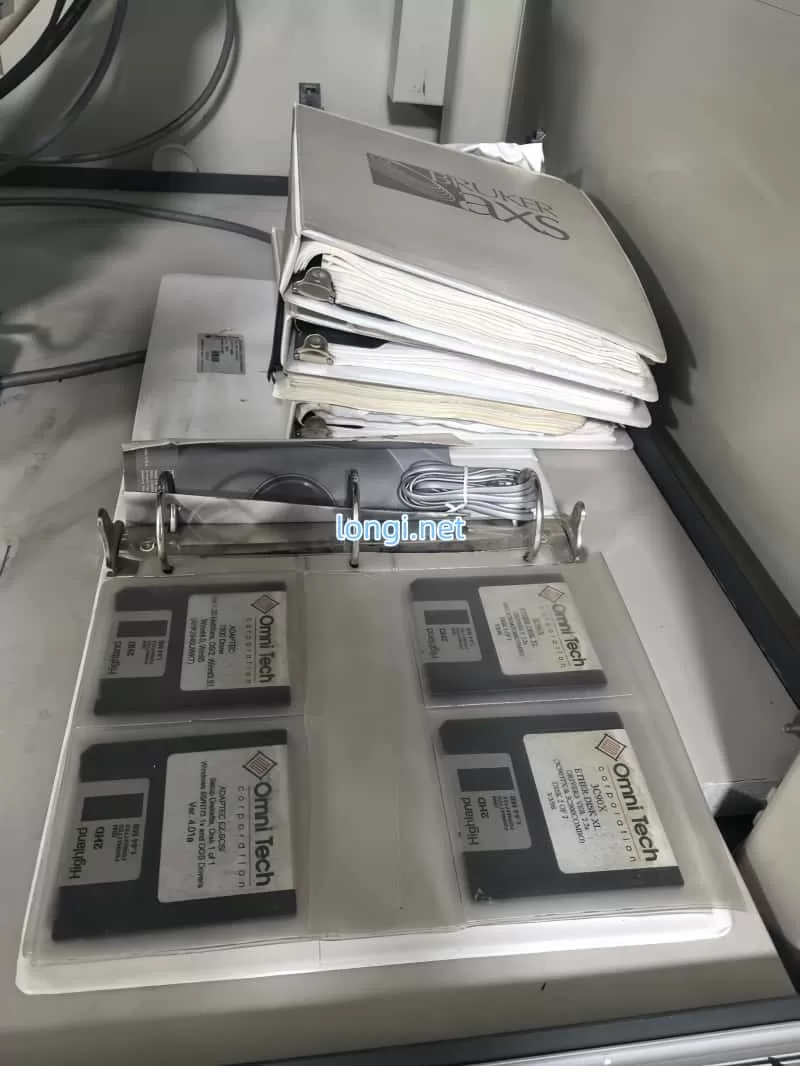 Bruker SMART 1000 software disks manuals and laboratory documentation