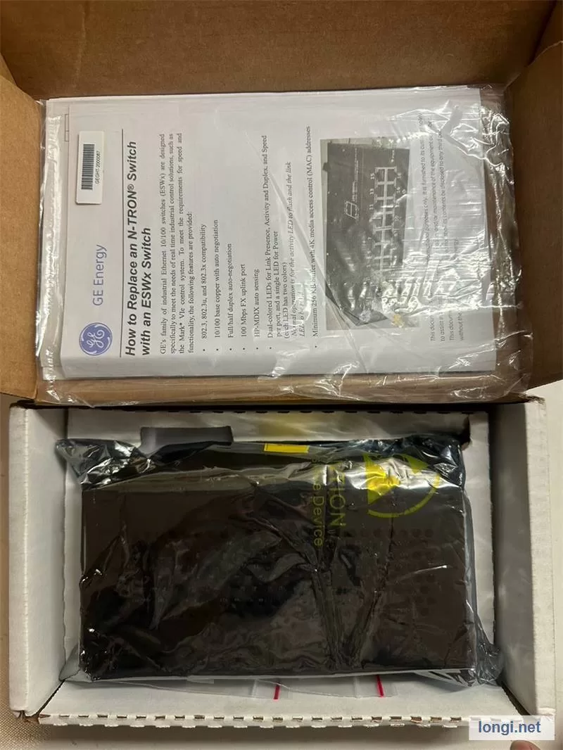 GE IS420ESWBH3AE IONet Industrial Ethernet Switch product photo 3