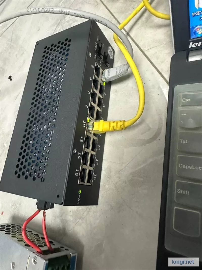 GE IS420ESWBH3AE IONet Industrial Ethernet Switch product photo 4