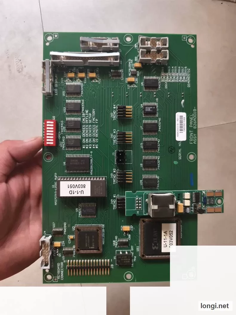 ABB 826A001B-1 Chromatograph Circuit Board product photo