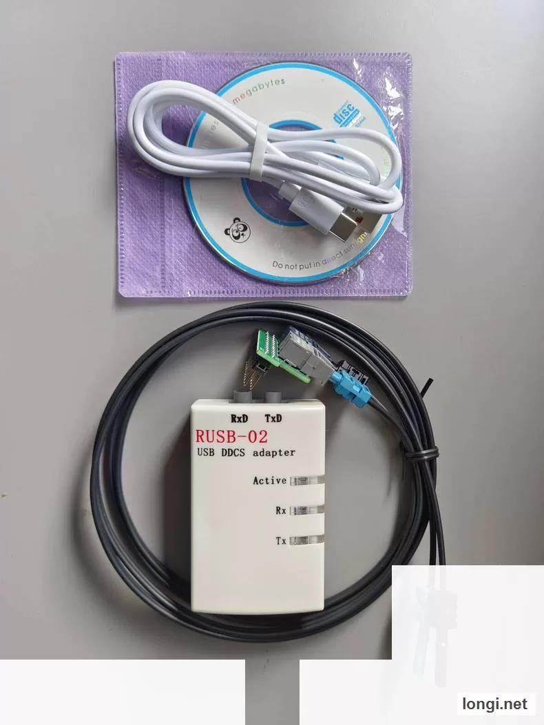 ABB RUSB-02 Drive Flashing Tool with Optical Adapter product photo