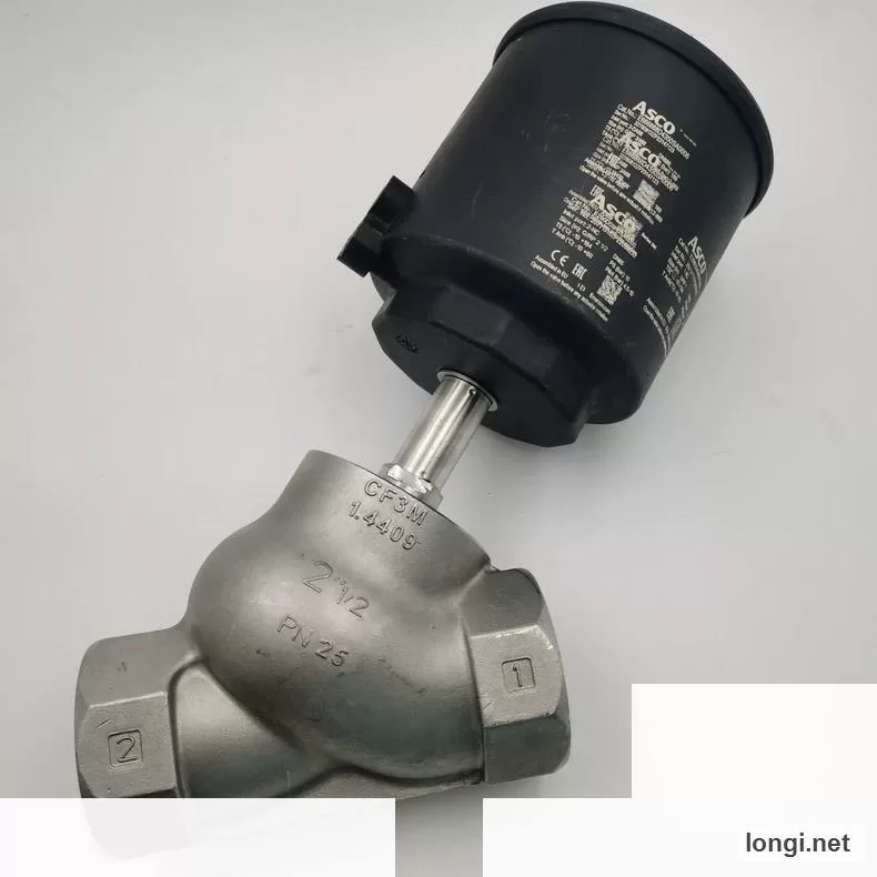 ASCO E666888D4350SA0006 DN889 Angle Seat Valve product photo