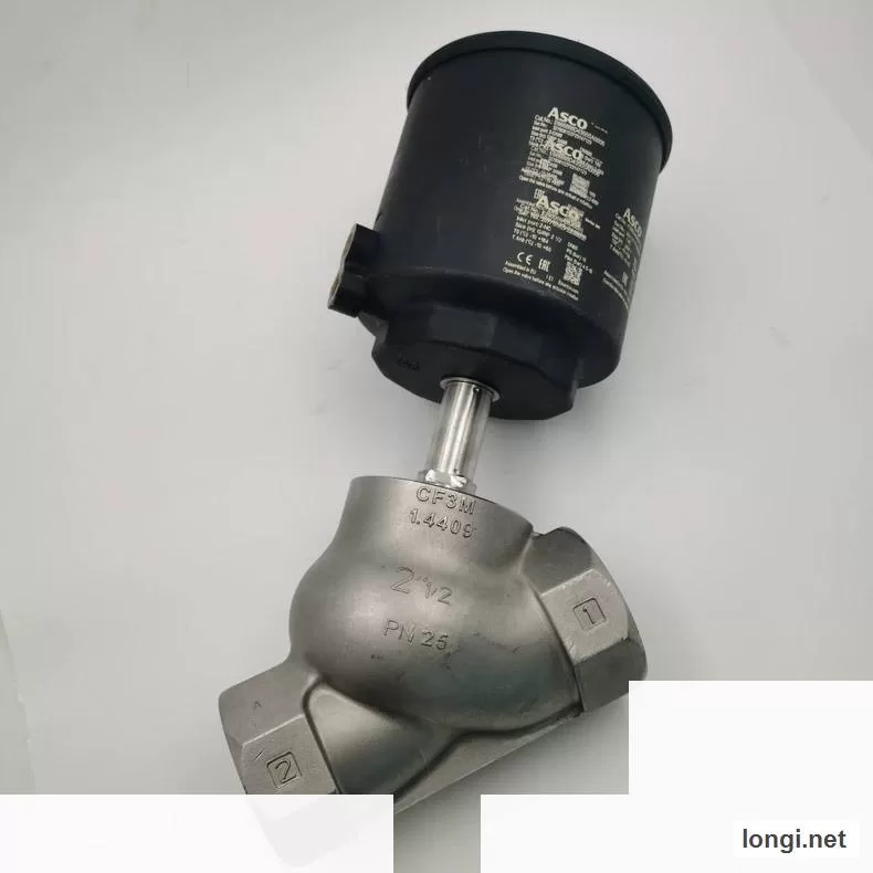 ASCO E666888D4350SA0006 DN889 Angle Seat Valve product photo