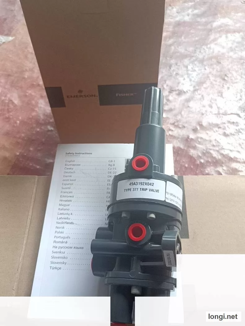 Emerson Fisher 377 49A3192X042 Trip Valve product photo