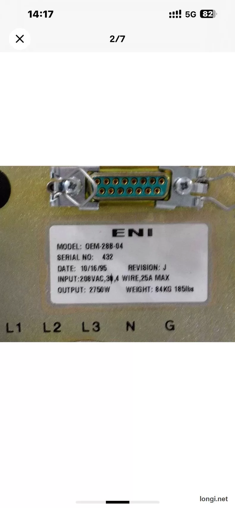 ENI MKS OEM-28B-02 OEM-28B-04 RF Generator Module for AMAT Tool product photo