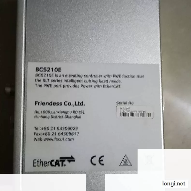 Friendess BCS210E Bus Laser Cutting Head Height Controller product photo