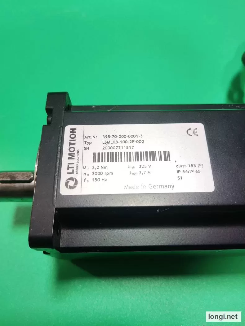 Lust LSML08-075-2F-000 Servo Motor