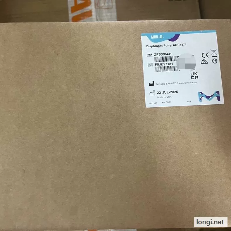 Millipore Milli-Q AQU8871 Diaphragm Pump
