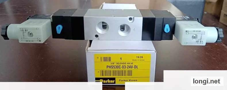 PARKER PHS530C-03-24V-DL Solenoid Valve product photo