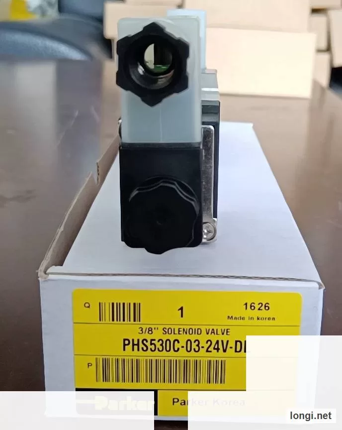 PARKER PHS530C-03-24V-DL Solenoid Valve product photo