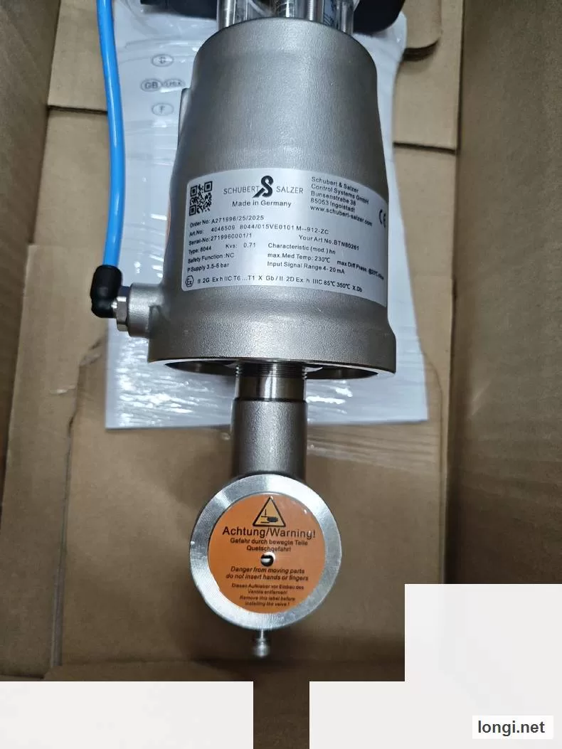 Schubert & Salzer 8049-4 Proportional Control Valve product photo