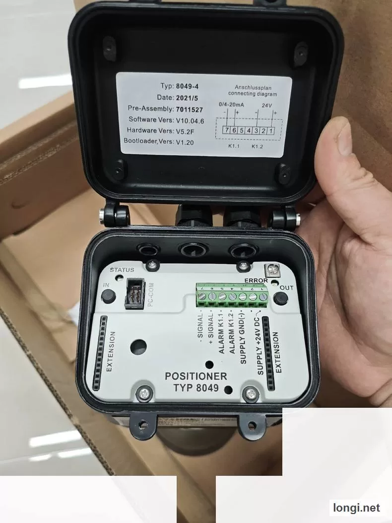 Schubert & Salzer 8049-4 Proportional Control Valve product photo