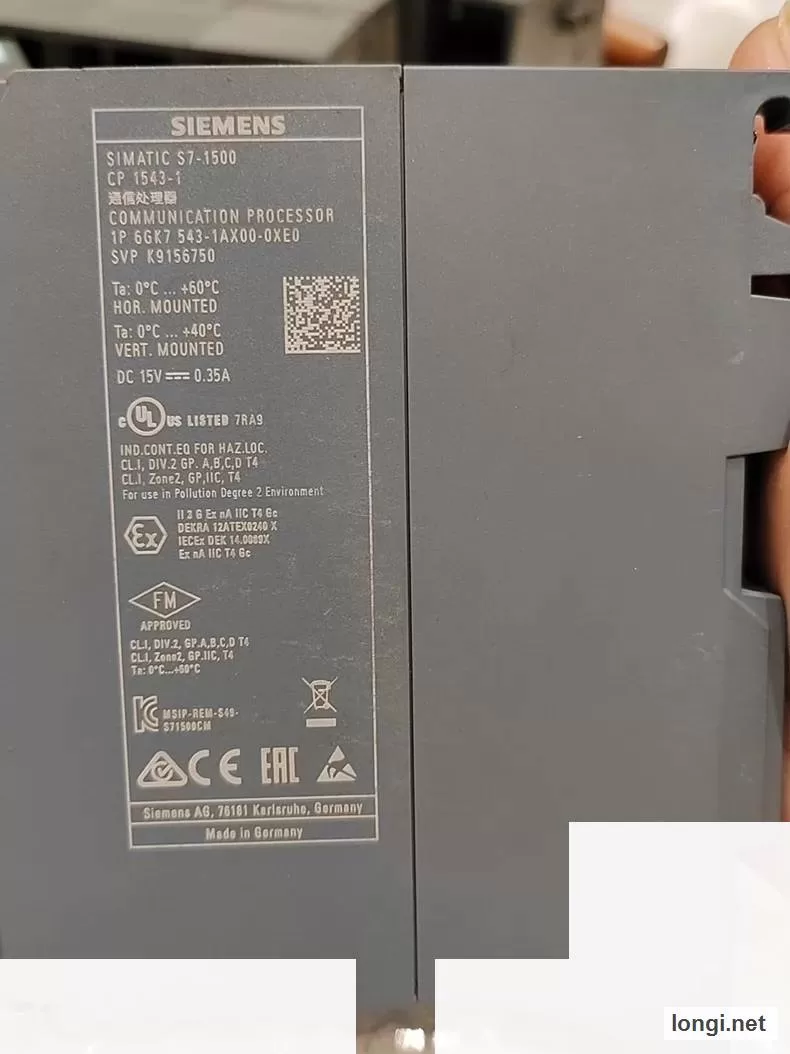 Siemens 6GK7 543-1AX00-0XE0 Communication Module product photo