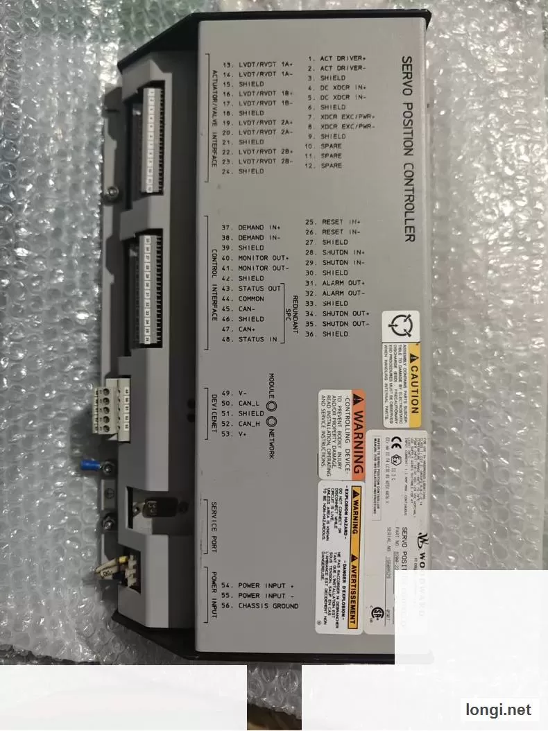 Woodward 8200-226 Servo Position Controller product photo