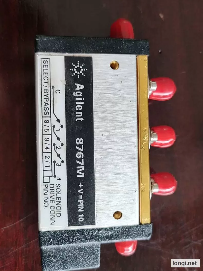 Agilent 8767M Microwave Coaxial Switch product photo