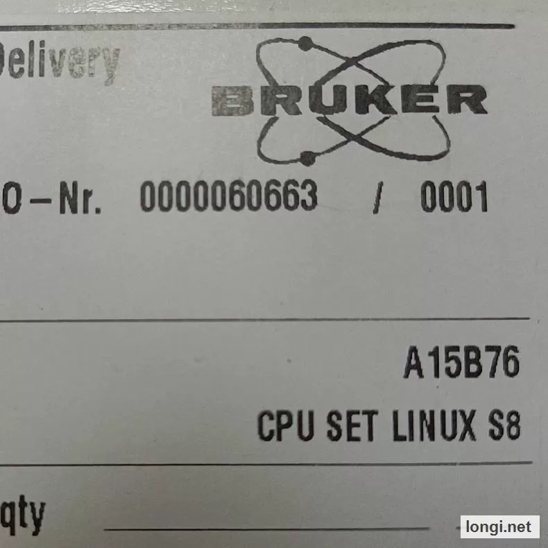 Bruker S8 A15B76 XRF Spectrometer CPU Board product photo