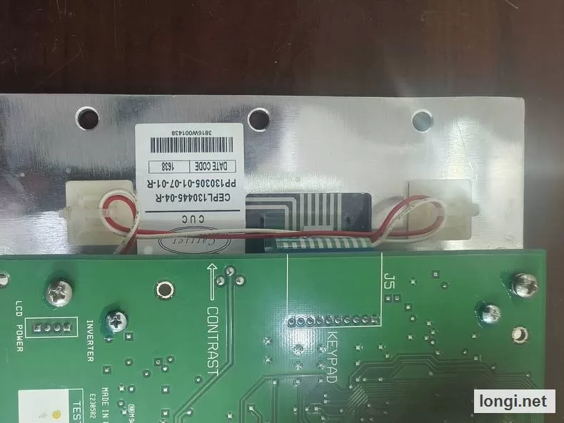 Carrier 19XR CEPL130445-R ICVC Main Control Board with Display product photo