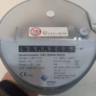 Elster Quantometer Q65 DN50 PN10 Gas Flow Meter product photo