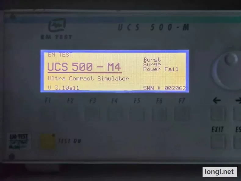 EM TEST UCS 500-M4 Conducted Immunity Test System product photo