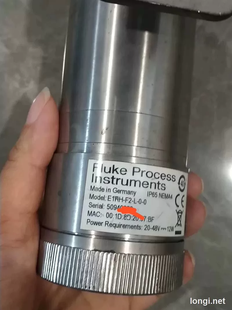 Fluke E1RH-F2-L-0-0 Industrial Temperature Controller product photo