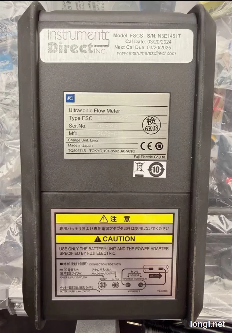 Fuji FSCS10A400Y Flow Meter product photo