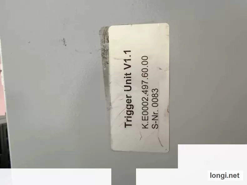 GE Krause Unit 1.1 Industrial product photo
