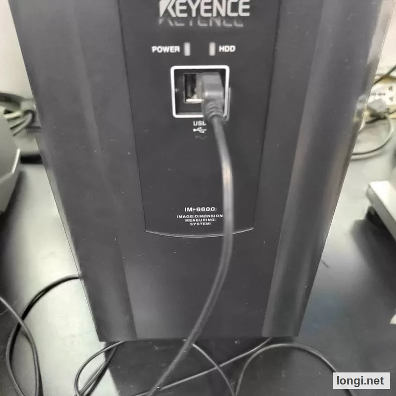 Keyence IM-6120 Image Dimension Measurement System with IM-6600 Controller product photo