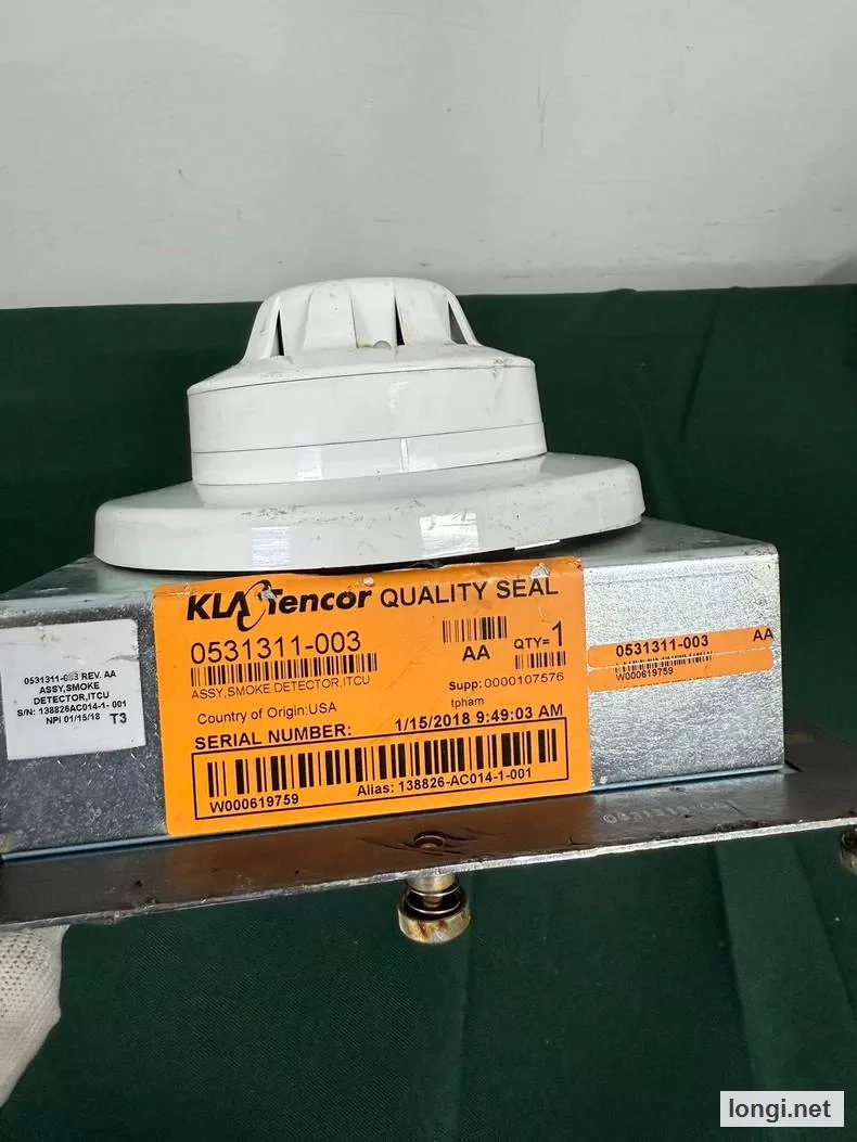 KLA-Tencor 0531311-003 HS-100 ITCU Smoke Detector Assembly product photo