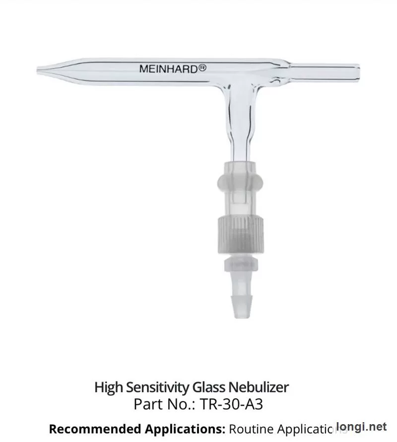 Meinhard TR-30-A3 Nebulizer for ICP and ICP-MS product photo
