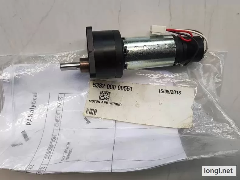 Panalytical 5332 000 00551 XRF Turntable Motor product photo
