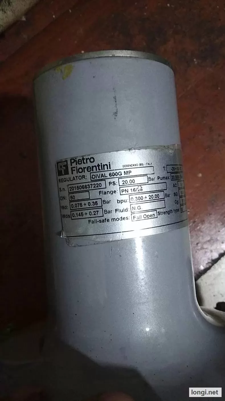 Pietro Fiorentini Regulatore 8000 MP Gas Pressure Regulator product photo