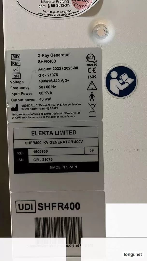 SHFR400 High Voltage Generator X-Ray Spectrometer product photo