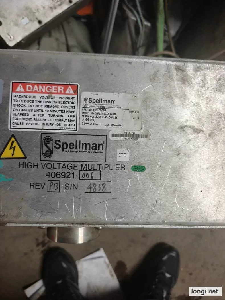 Spellman 406921-006 High-Voltage Power Supply product photo