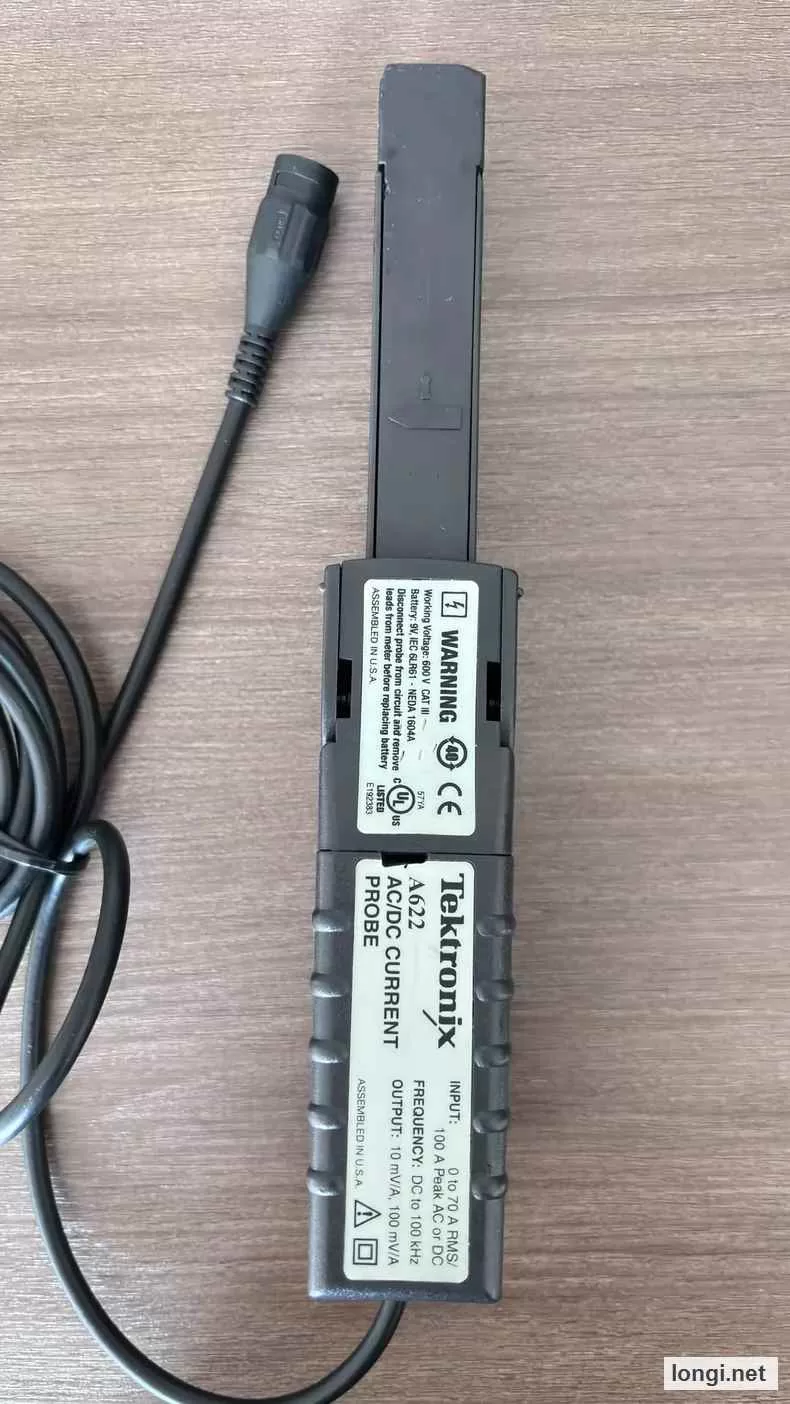 Tektronix A622 AC/DC Current Probe 100 A 100 kHz product photo