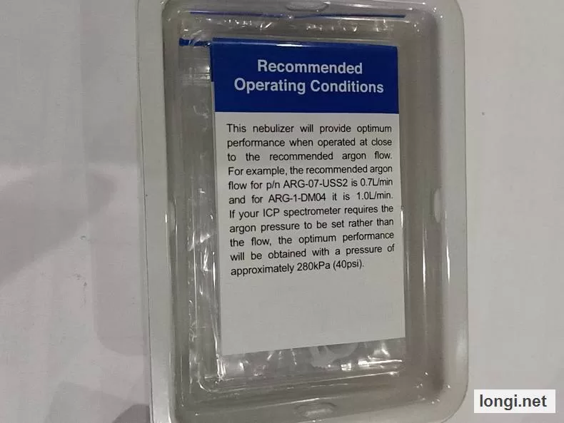 Teledyne Leeman 120-00463-1 Glass Concentric Nebulizer product photo