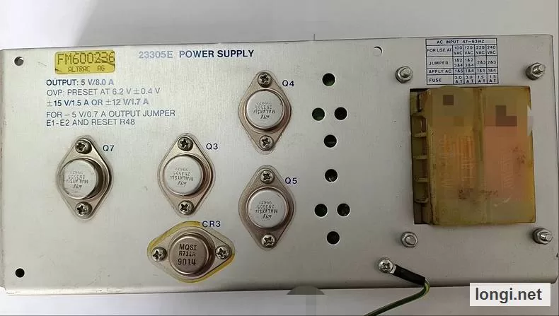Thermo Scientific FM600236 ARL 23305E Power Supply product photo