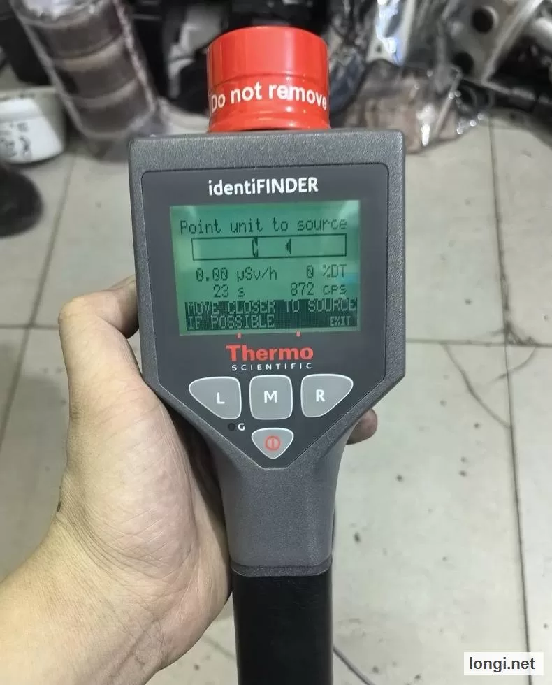 Thermo Scientific identiFINDER Handheld Radionuclide Identifier product photo