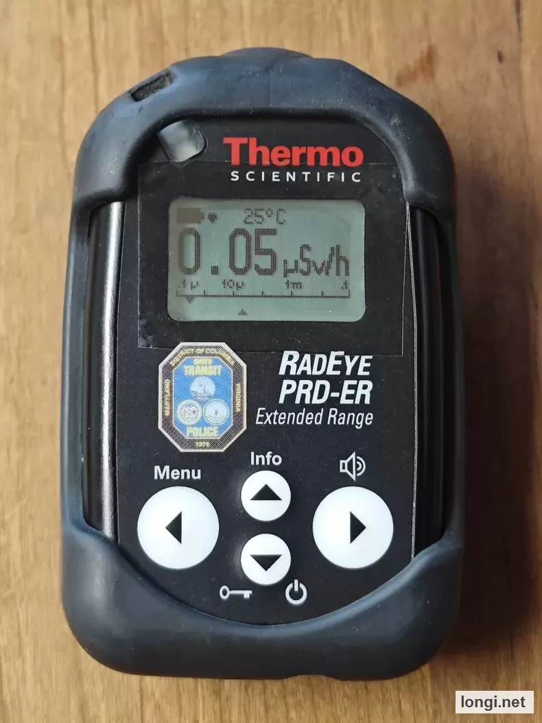 Thermo Scientific RadEye PRD-ER Personal Radiation Detector product photo