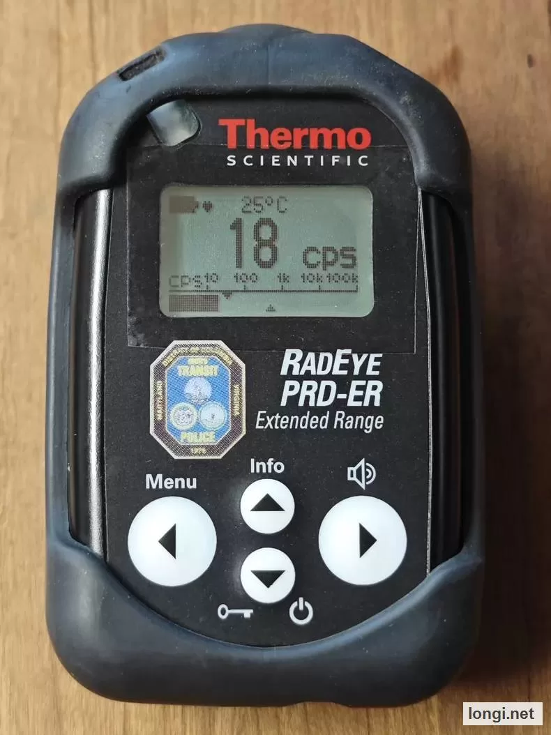 Thermo Scientific RadEye PRD-ER Personal Radiation Detector product photo